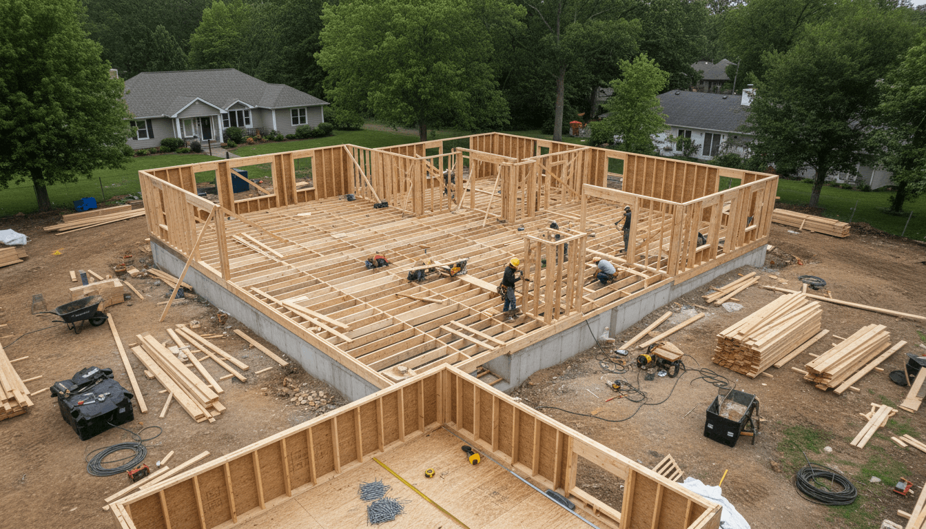Residential construction materials
